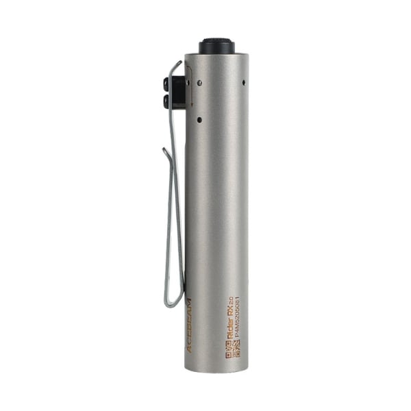 Acebeam Rider RX 2.0 700 Lumen EDC Flashlight 1x14500 USB-C Rechargeable Battery - 5000K Neutral White Anodized Titanium (Limited Edition)