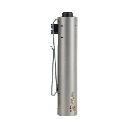 Acebeam Rider RX 2.0 700 Lumen EDC Flashlight 1x14500 USB-C Rechargeable Battery - 5000K Neutral White Anodized Titanium (Limited Edition)
