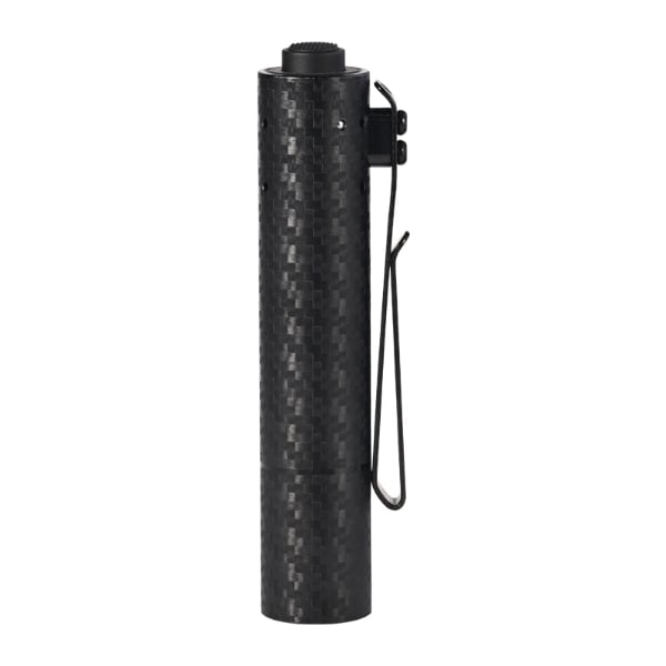 Acebeam Rider RX 2.0 1,000 Lumen EDC Flashlight 1x14500 USB-C Rechargeable Battery - 6500K Cool White Black w/ Carbon Fiber Pattern (Aluminum)