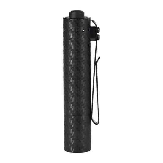 Acebeam Rider RX 2.0 1,000 Lumen EDC Flashlight 1x14500 USB-C Rechargeable Battery - 6500K Cool White Black w/ Carbon Fiber Pattern (Aluminum)