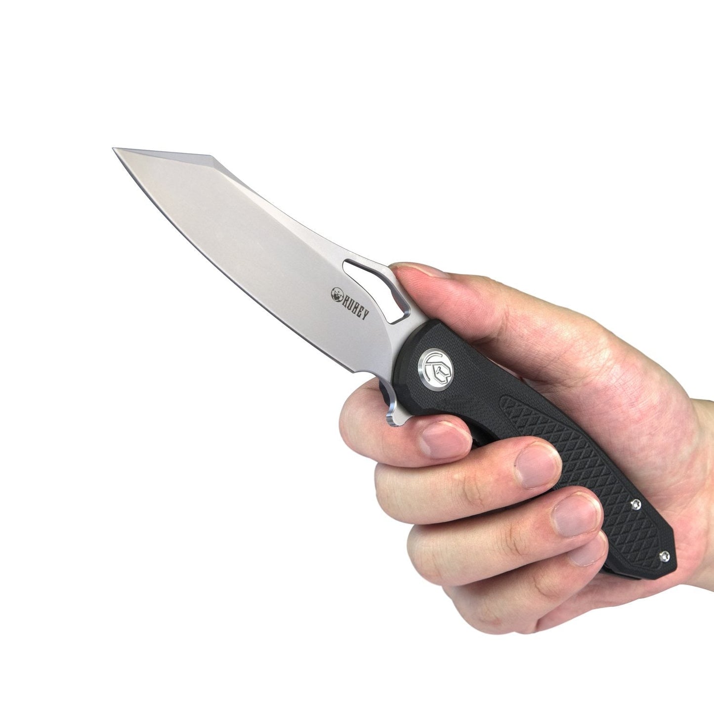 Kubey Knife Drake Liner Lock Folding Knife 3.46in S30V Steel Blade G10 Handles - KU310A