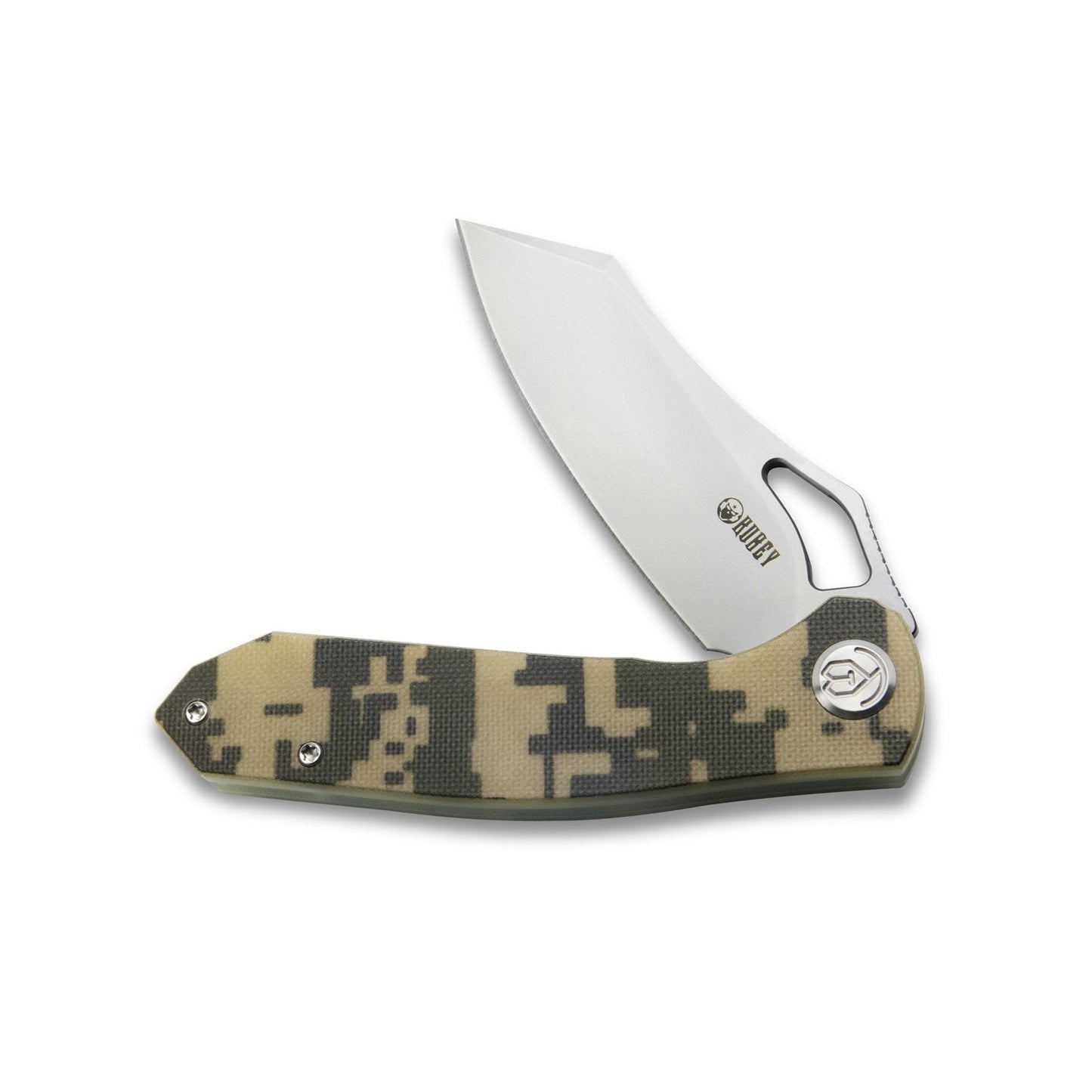 Kubey Knife Drake Liner Lock Folding Knife 3.46in S30V Steel Blade G10 Handles - KU310B