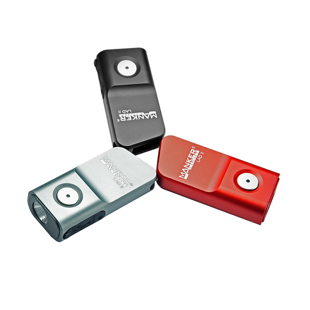 Manker LAD II 300 Lumen Rechargeable CREE XP-G3 LED Keychain Flashlight - Red