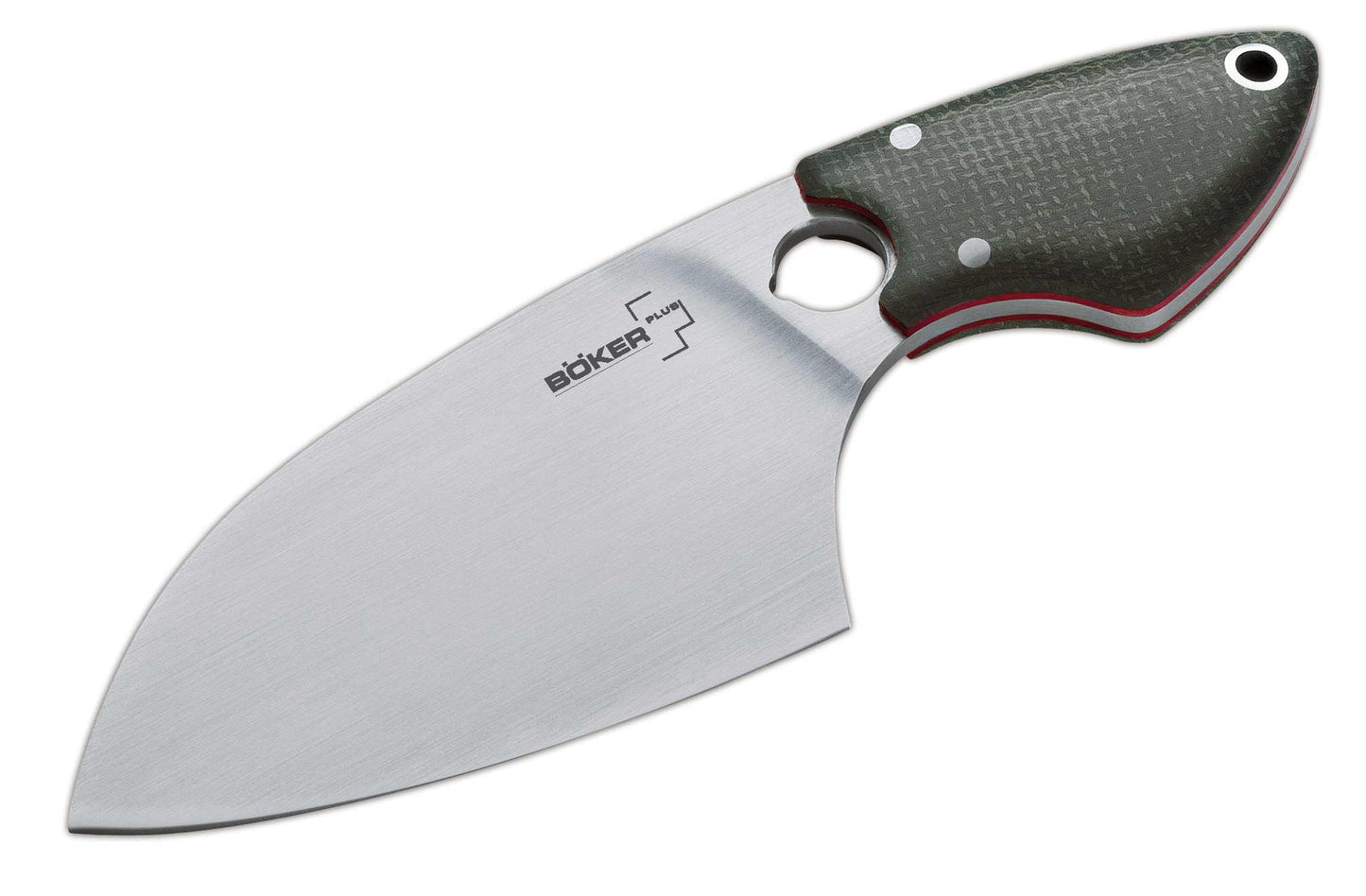 Boker Plus 03BO051 Vox Sanyougo Green Micarta Handle Fixed Blade