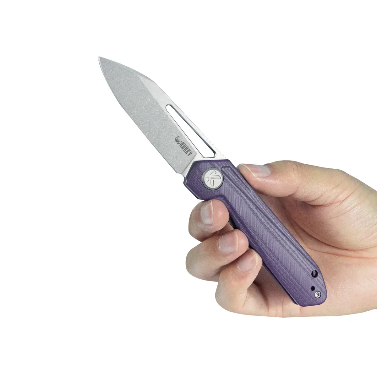 Kubey Knife Royal 2.99" 14C28N Purple G-10 KUB321U