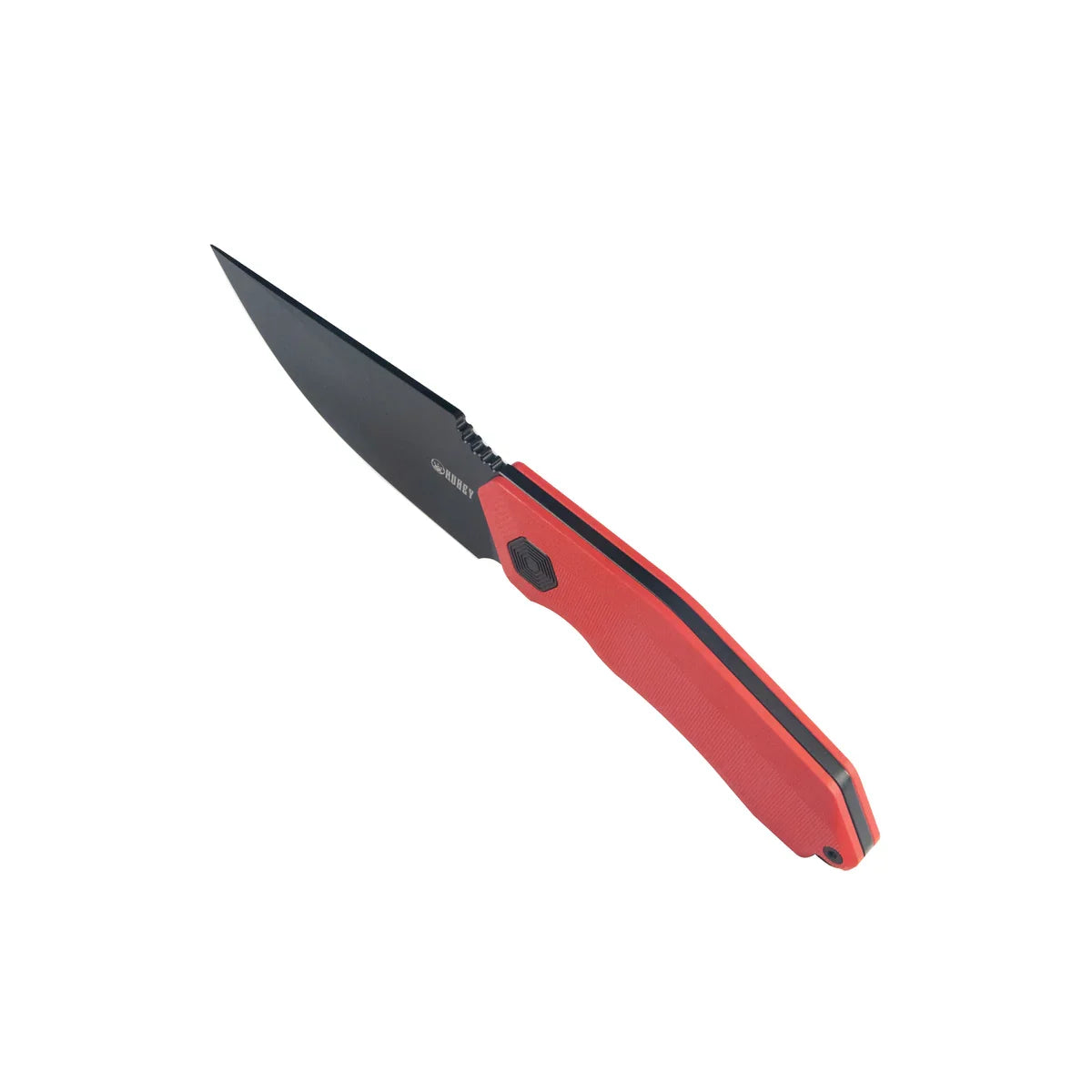 Kubey Knife Basilisk 4.76" 14C28N Red G-10 KUB381B