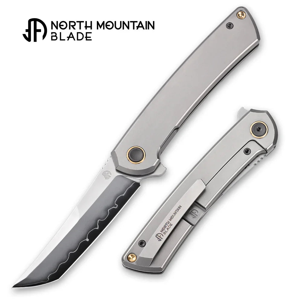 North Mountain Blade 2505W01 front view folding knife EDC pocket knife