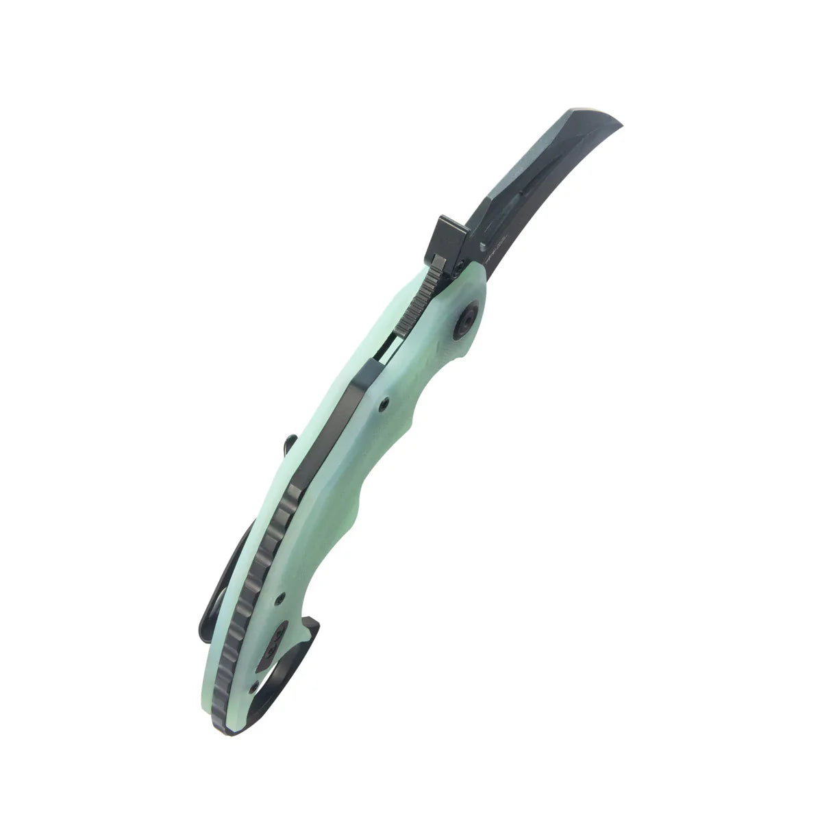 Kubey Knife Mini Wrath 2.44" 14C28N Jade G-10 KUB262L