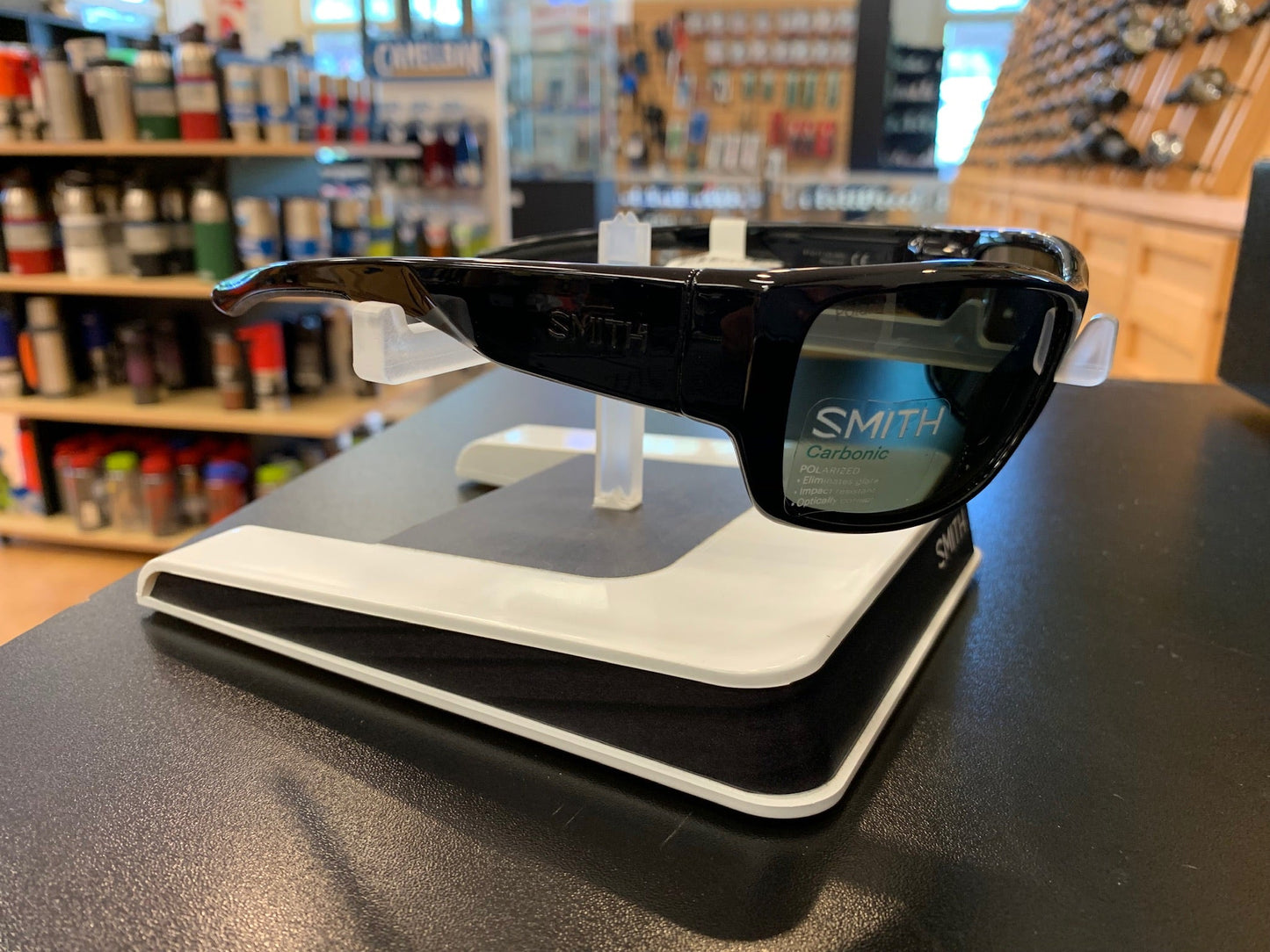 Smith Optics Forge Polarized Sunglasses-Black-Polarized Gray Green