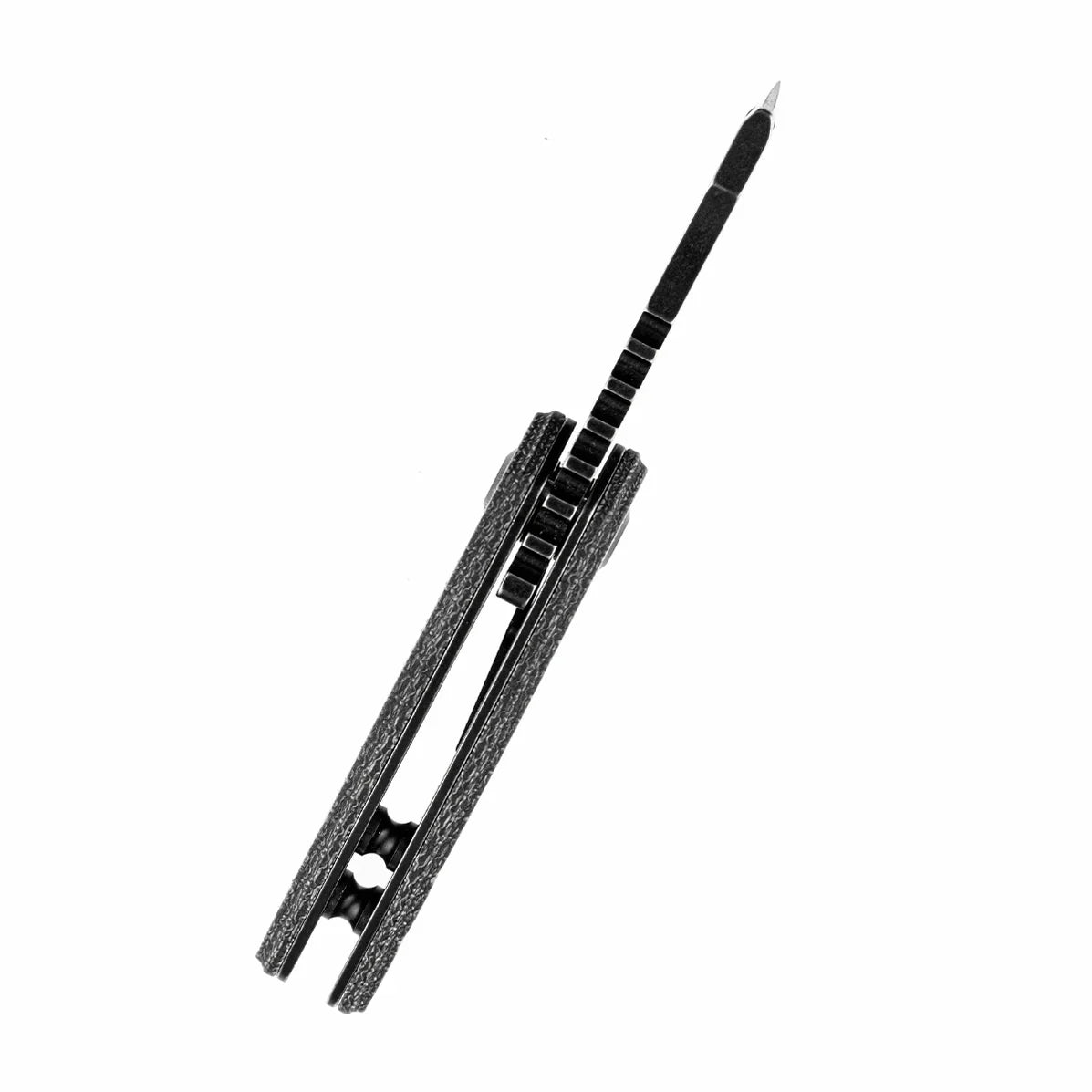 Kansept Korvid Mini 1.45" Black TiCn Coated 154CM Denim G10 T3030A9