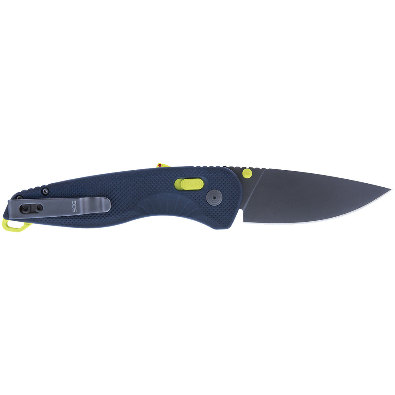 SOG Knives AEGIS AT Indigo & Acid Assisted Opening Folding Knife 3.13in Blade Cryo D2 Steel