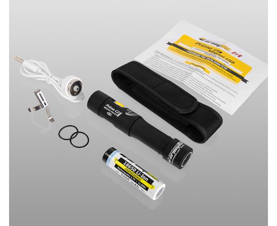 Armytek Prime C2 Magnet USB+18650 / XP-L White / 1050 lm / TIR 20Â°:80Â° / 1x18650