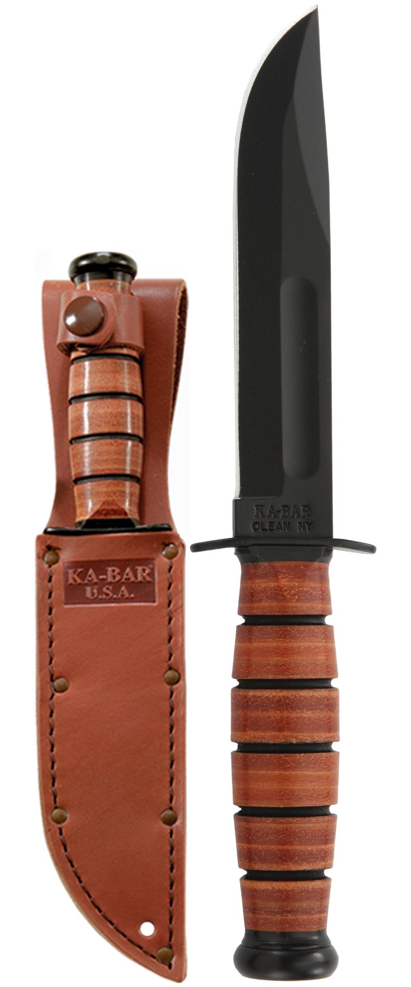Ka-Bar Short USA 1251 Fixed Blade Knife