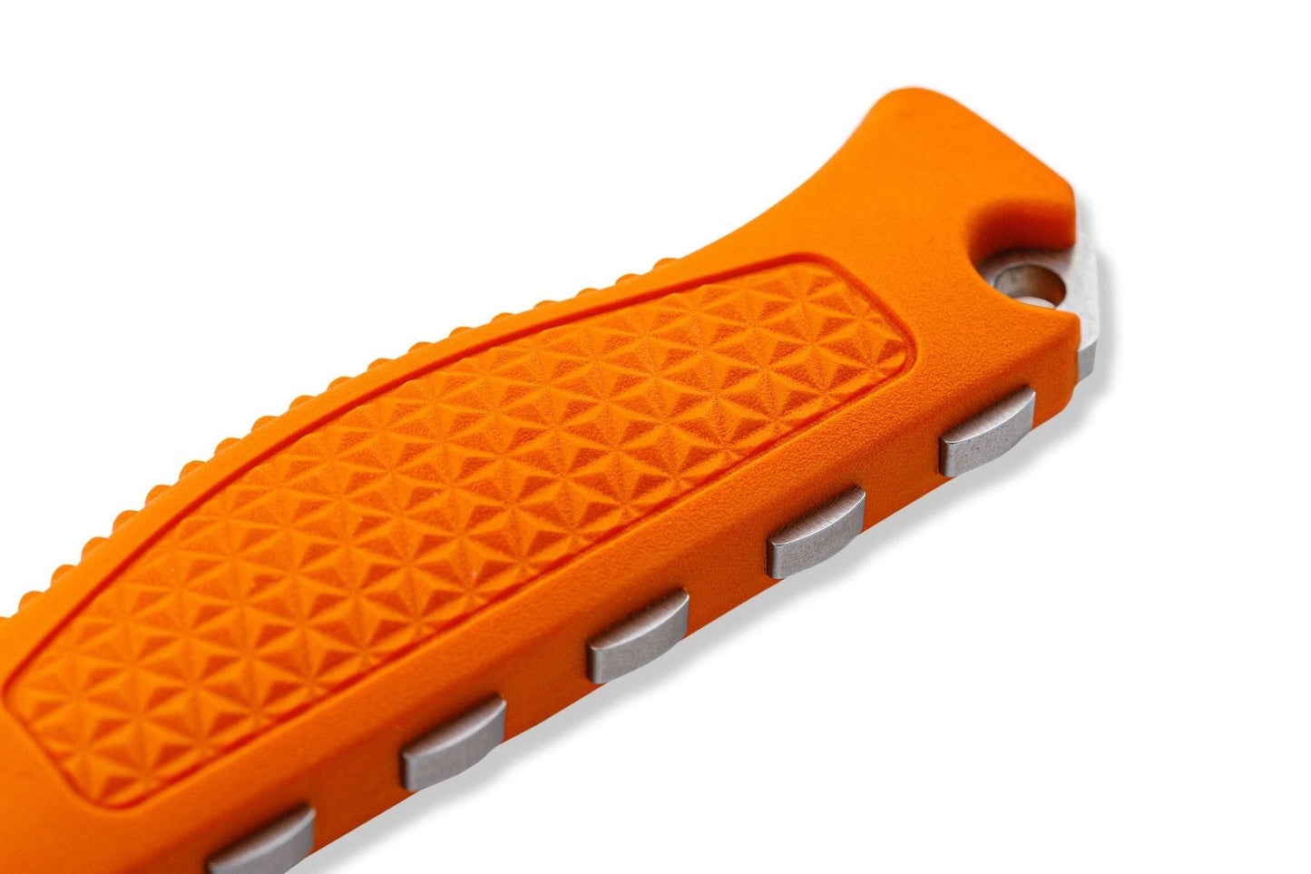 Benchmade Steep Country 15006 – 3.54″ CPM-S30V Drop Point Fixed Blade Hunting Knife, Orange Santoprene