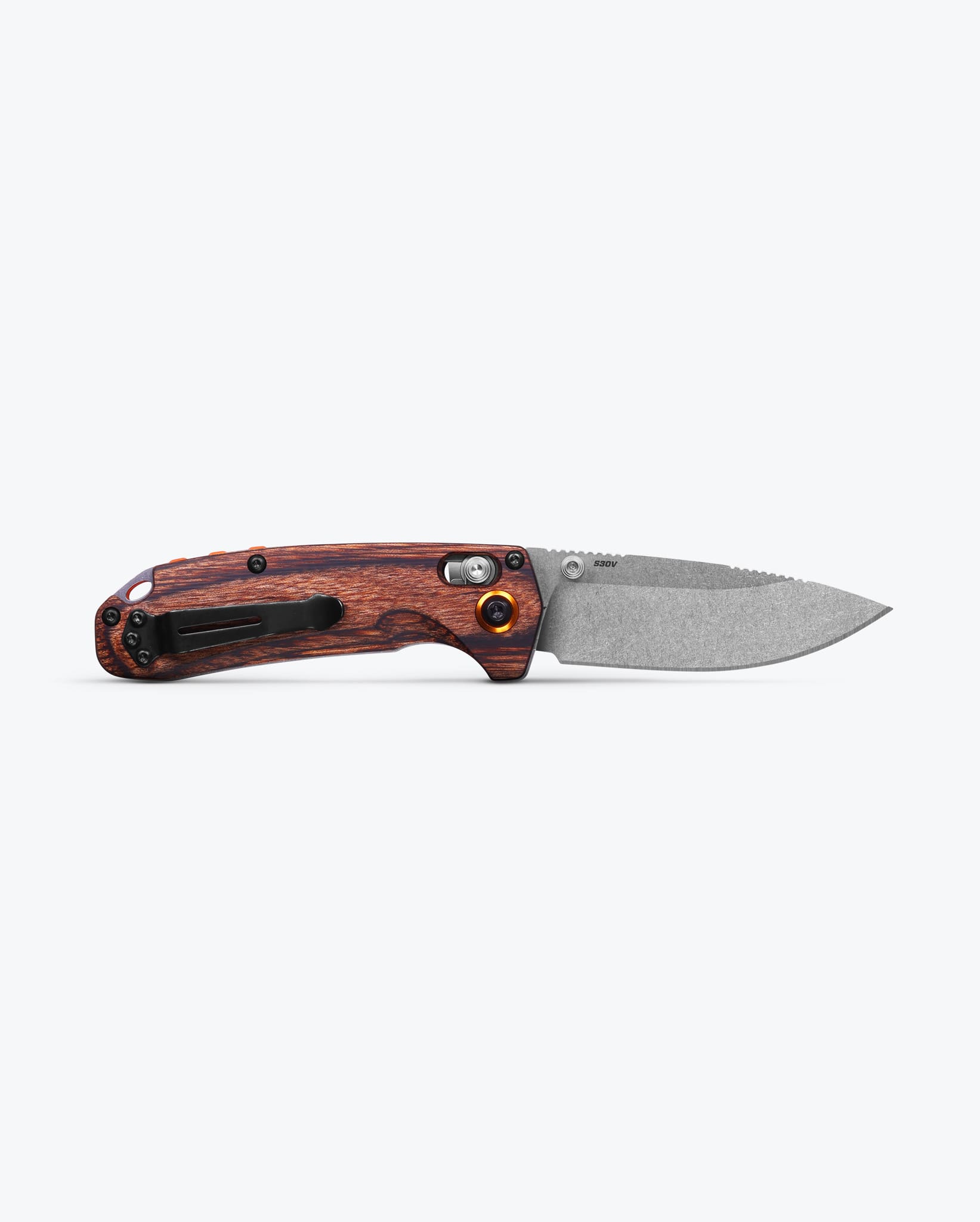 Benchmade North Fork 15032 blade detail – CPM-S30V drop point