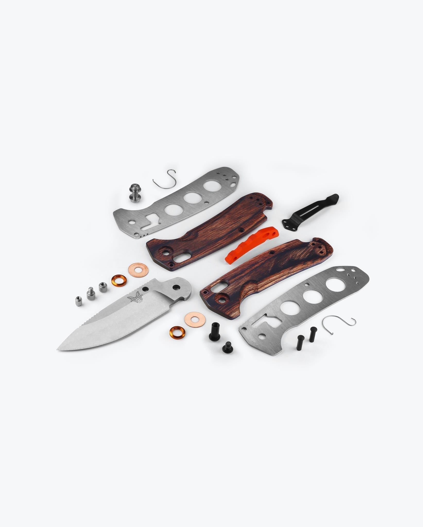 Benchmade North Fork 15032 exploded parts view