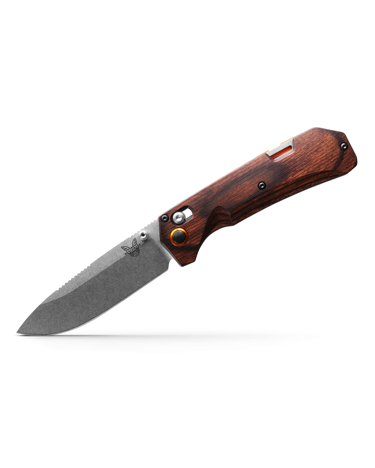 Benchmade 15062 Grizzly Creek Folding Knife 3.49in S30V Steel Blade Wood Handles