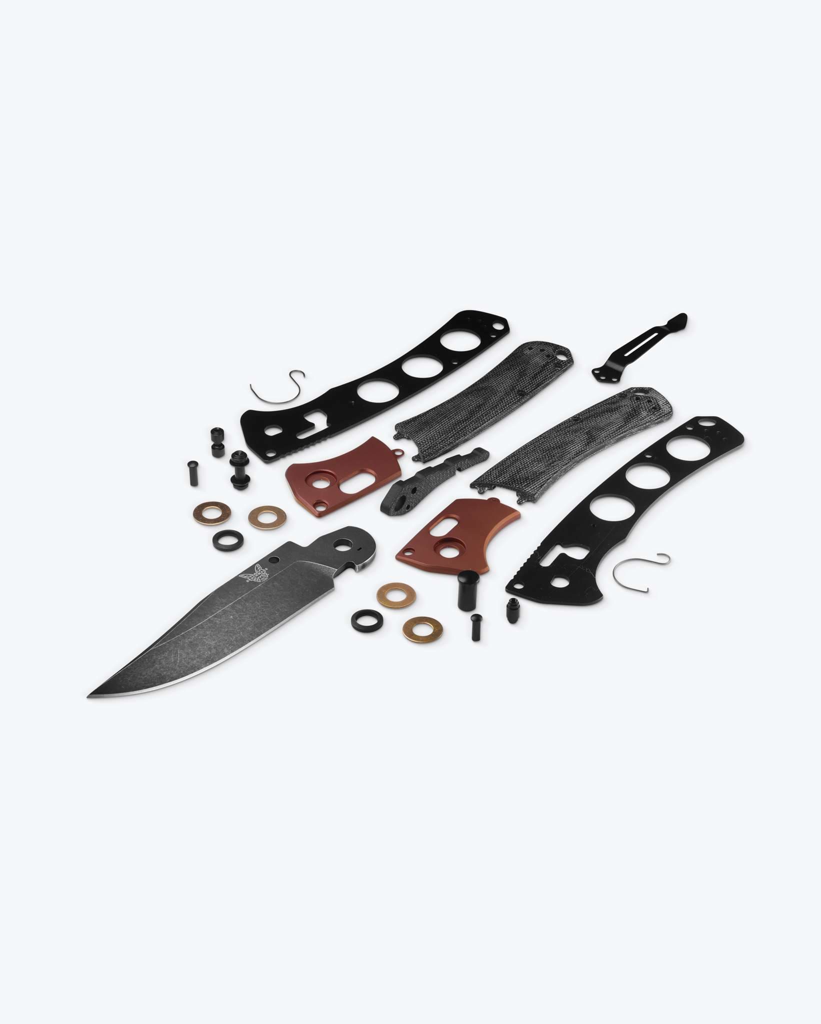 Benchmade Crooked River 15080BK-04 exploded component view