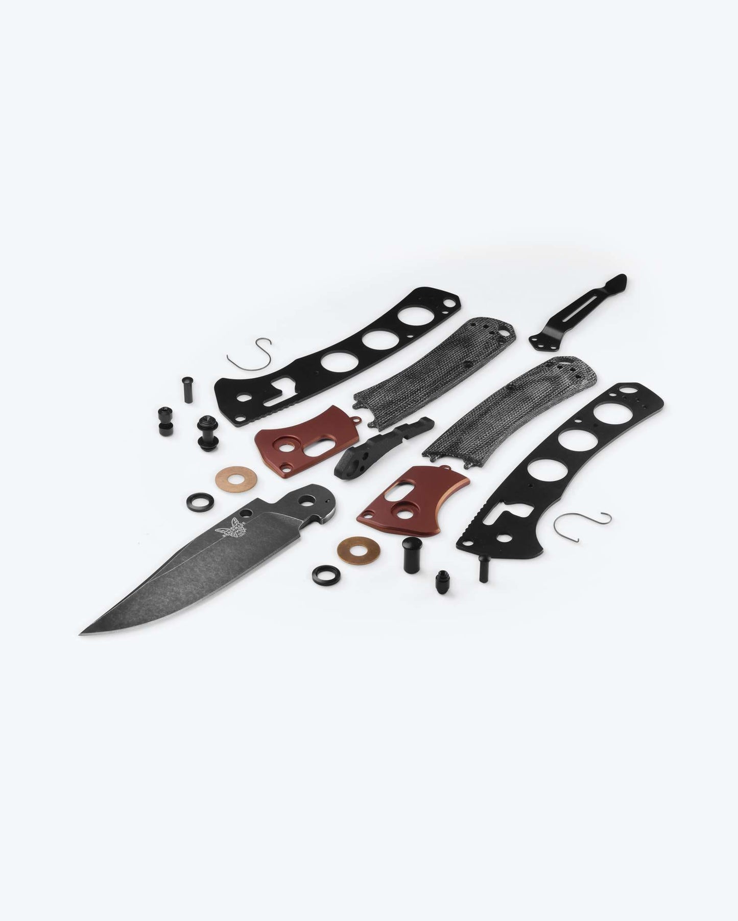 Benchmade Mini Crooked River 15085BK-04 exploded component view