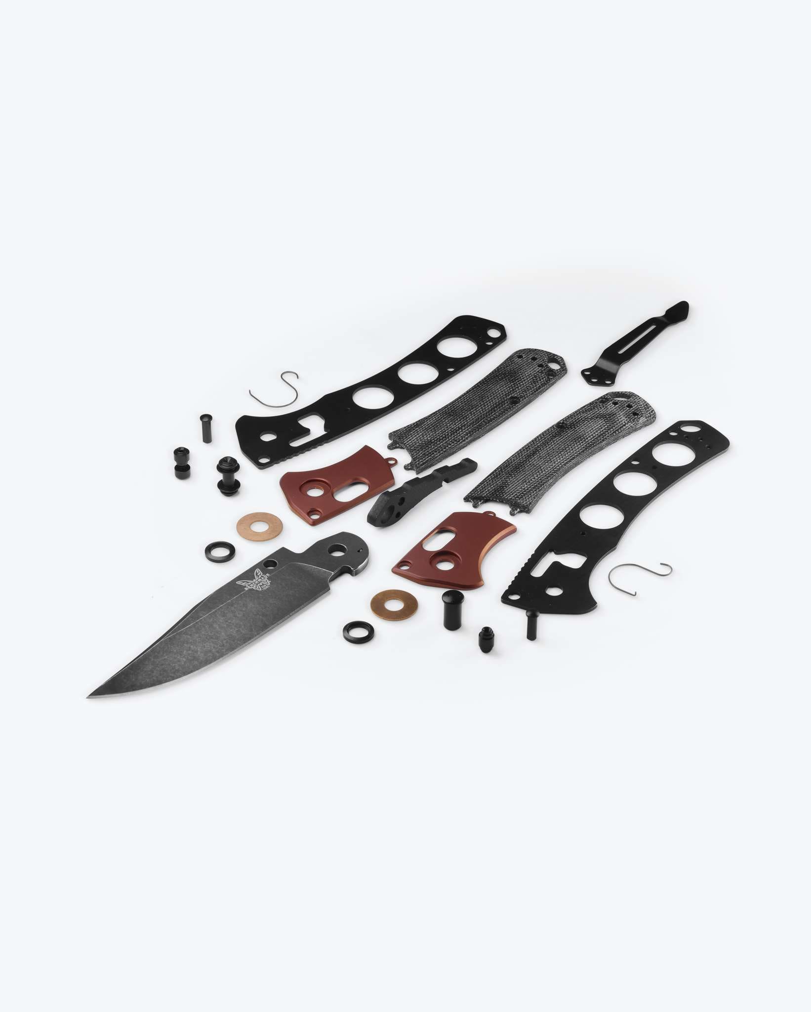 Benchmade Mini Crooked River 15085BK-04 exploded component view