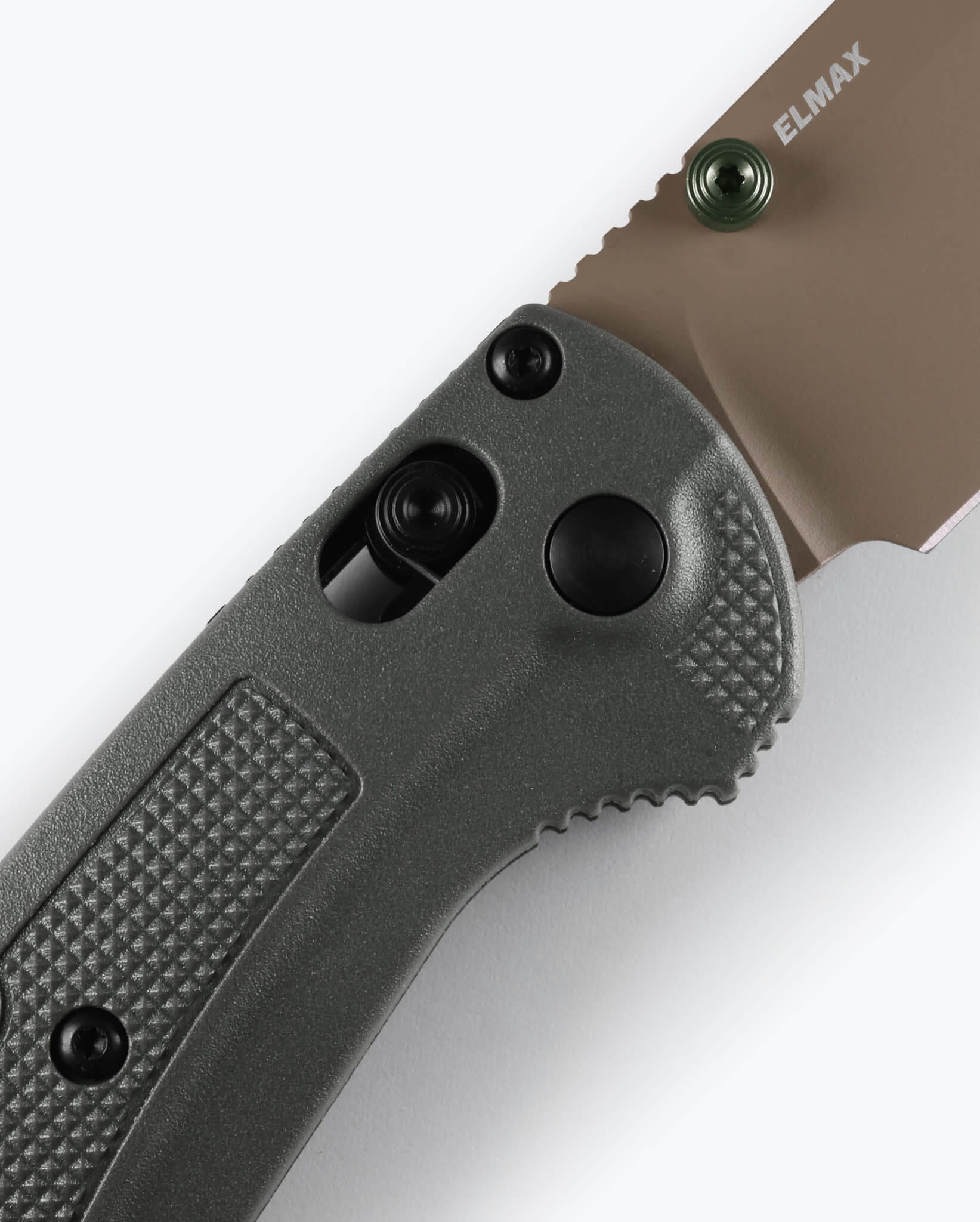 Benchmade Taggedout 15536TN-02 AXIS Lock mechanism detail