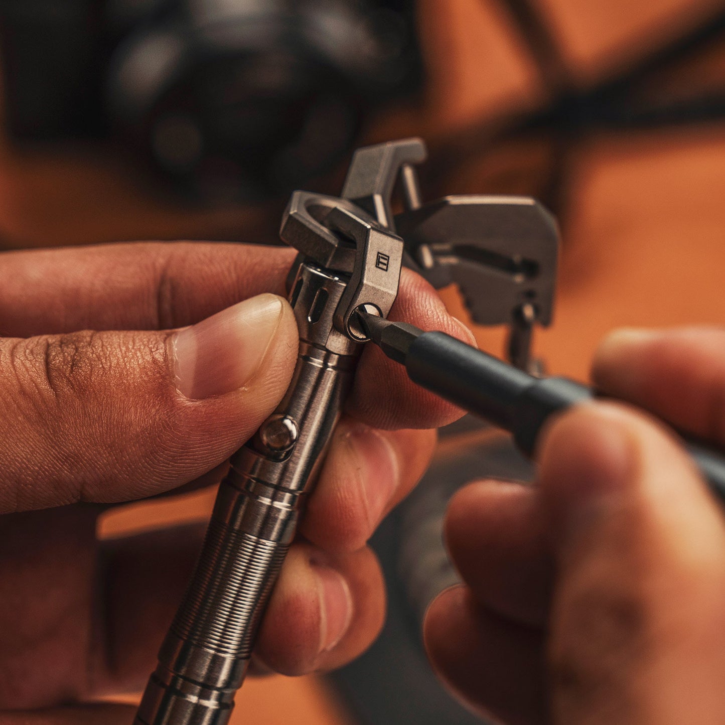 Mecarmy TPX8 Titanium Bolt Action Tactical Keychain Pen