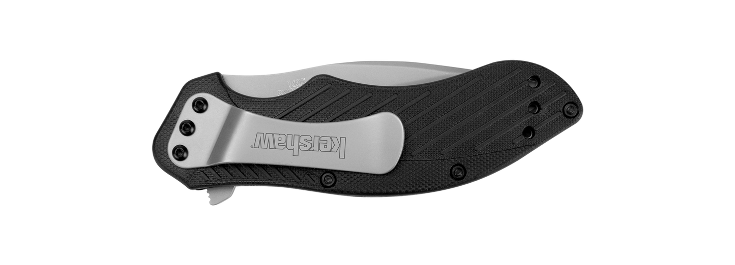 Kershaw 1605 Clash Assisted Opening Knife 3.1in 8Cr13Mov Steel Blade Designed by Ken Onion