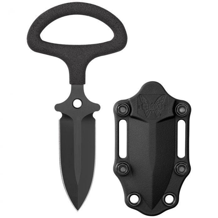 Benchmade Concealed Backup 175BK with molded Kydex sheath and reversible belt clip