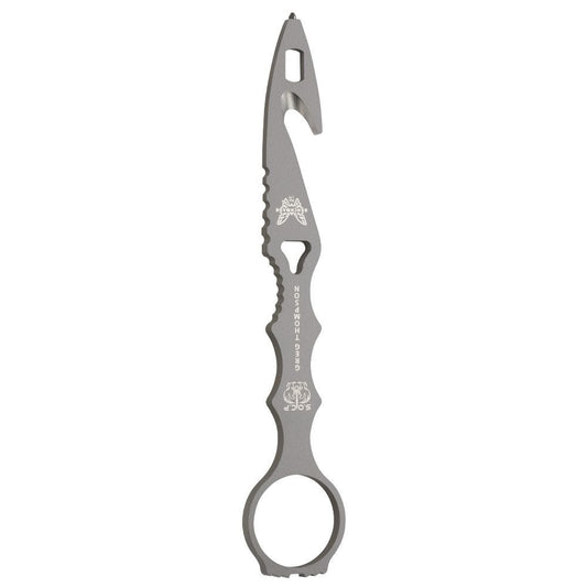 Benchmade SOCP 179GRY front view – 2.50" 440C rescue hook fixed blade tool
