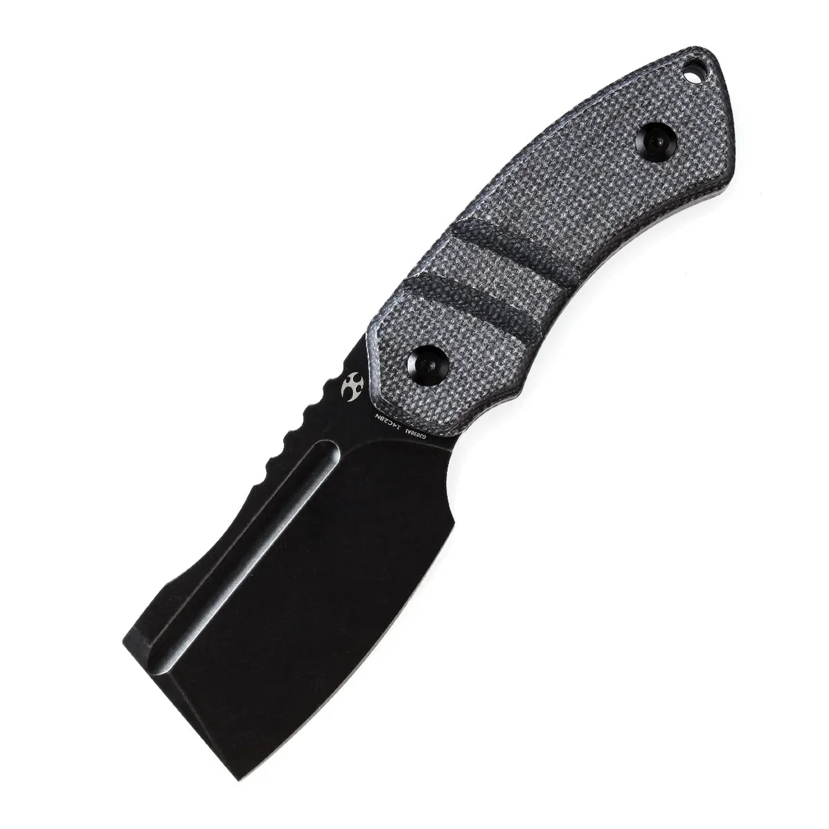 Kansept Korvid S 2.9" 14C28N Black Micarta G2030A1