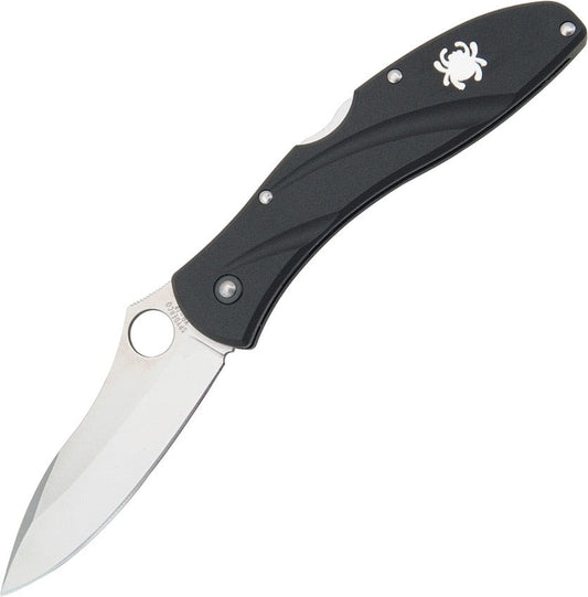 Spyderco Centofante 3 Folding Knife - Plain Edge - C66PBK3