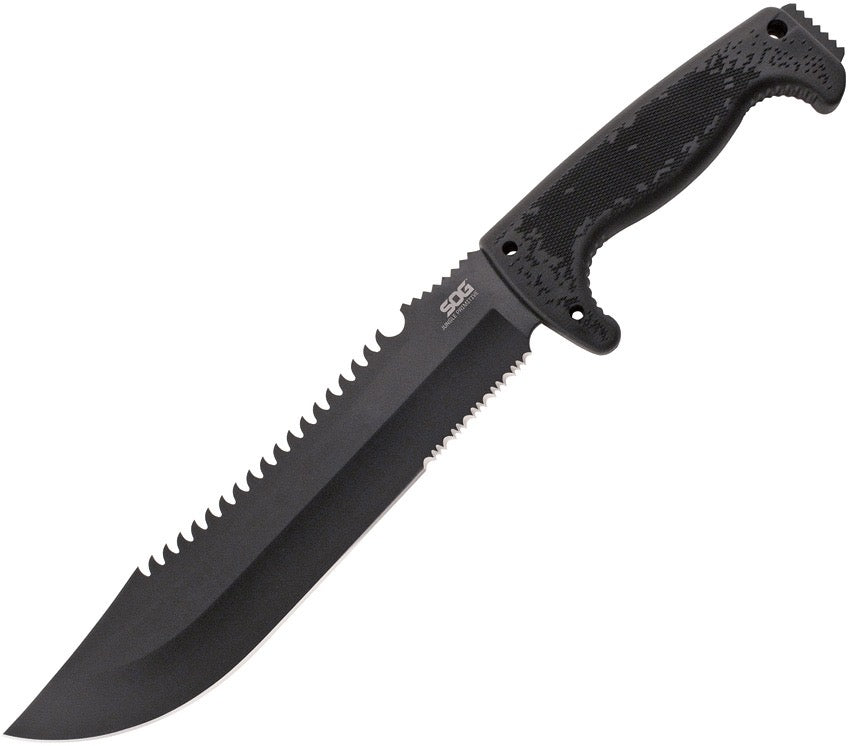 SOG Jungle Primitive Fixed Blade w/ Nylon Sheath - F03T-N