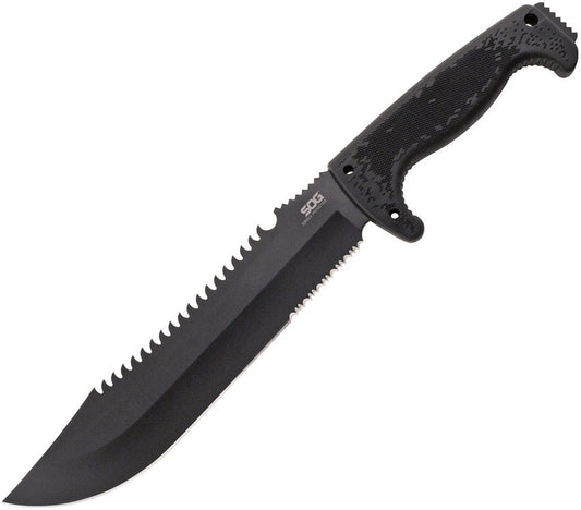 SOG Jungle Primitive Fixed Blade w/ Nylon Sheath - F03T-N