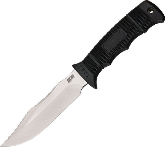 SOG SEAL Pup Elite Straight Fixed Blade w/ Nylon Sheath - E37-N