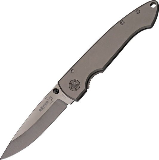 Boker Plus Anti-MC 01BO035 3.13in Ceramic Blade Titanium Handle Folding Knife