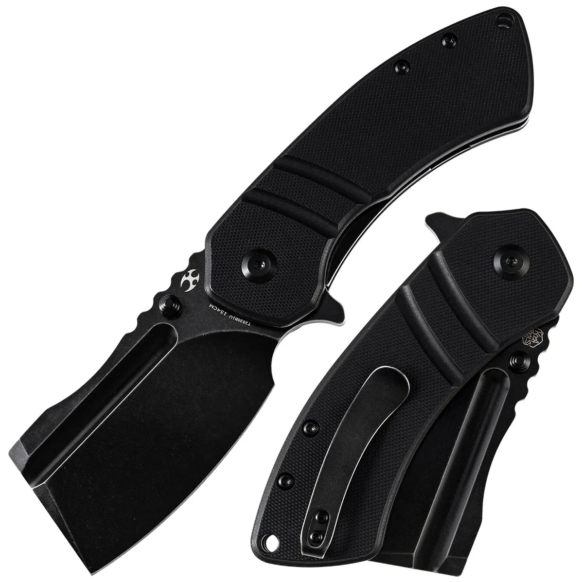 Kansept M+ Korvid 3.07" 154CM Black G10 T2030B1U