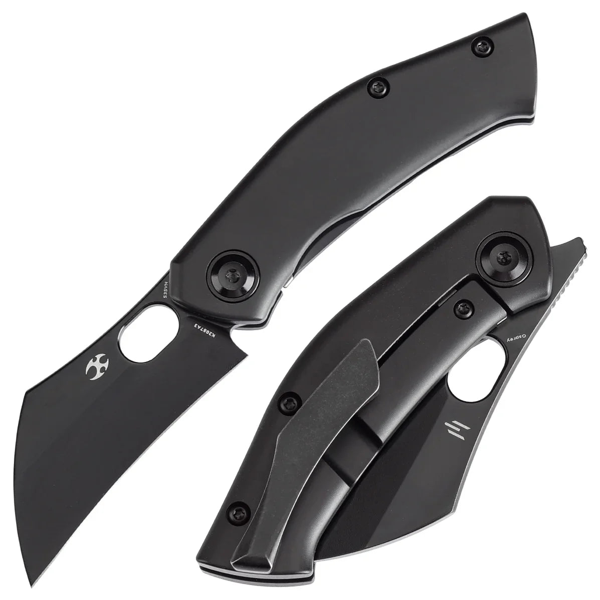 Kansept Osprey 2.22" CPM-S35VN Titanium Black K2087A3