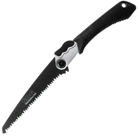 SOG Folding Saw w/ Nylon Sheath 8.25in High Carbon Steel Blade