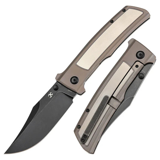 Bison Blackwash CPM S35VN Bronze Anodized Titanium