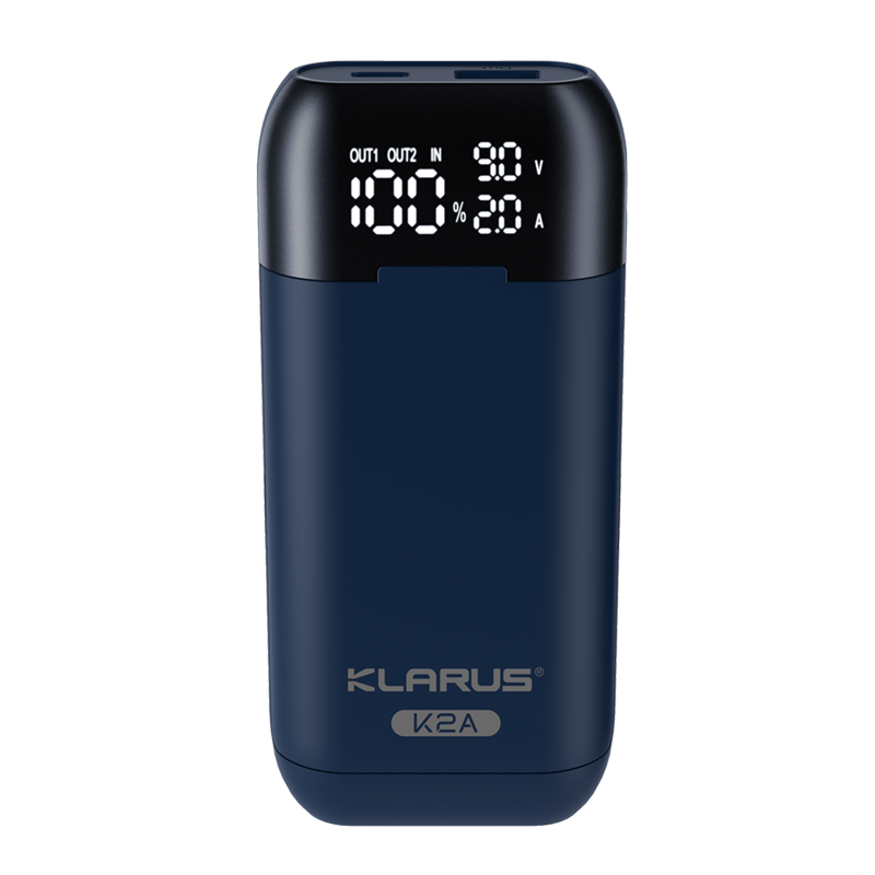 K2A Intelligent Dual-Batteries Charger3-In-1 Charger, PowerBank