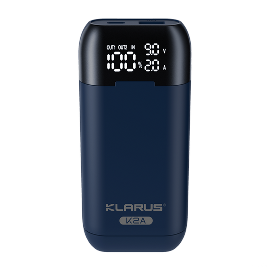 K2A Intelligent Dual-Batteries Charger3-In-1 Charger, PowerBank