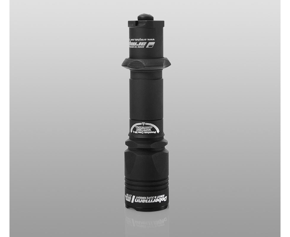 Armytek Dobermann XP-E2 Red LED / 160 lumens / 5Â°:40Â°