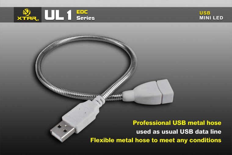 XTAR UL1 CREE XP-E R3 LED 130 Lumen USB Powered LED Light