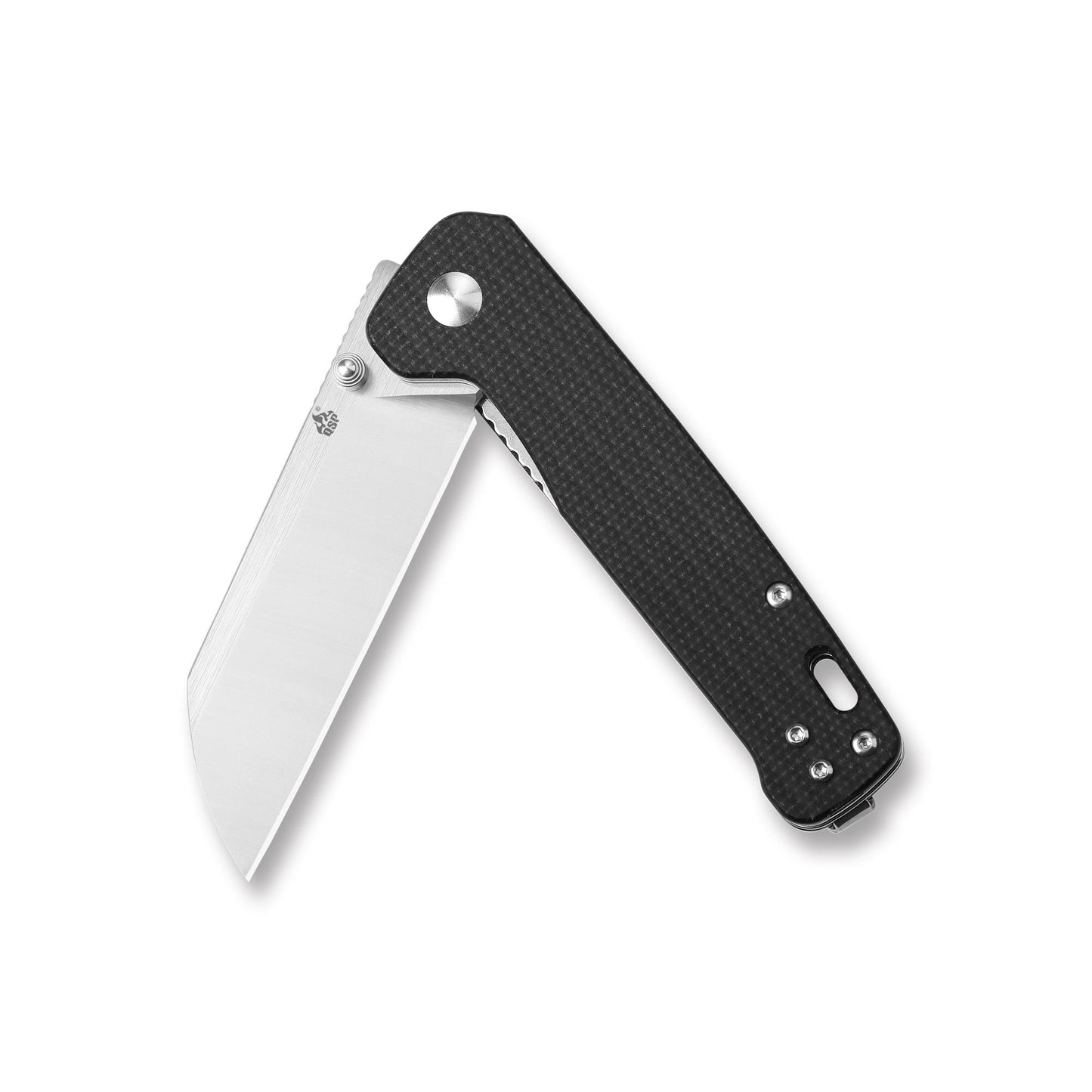 QSP PENGUIN QS130-I Folding Knife SATIN D2 Black Micarta