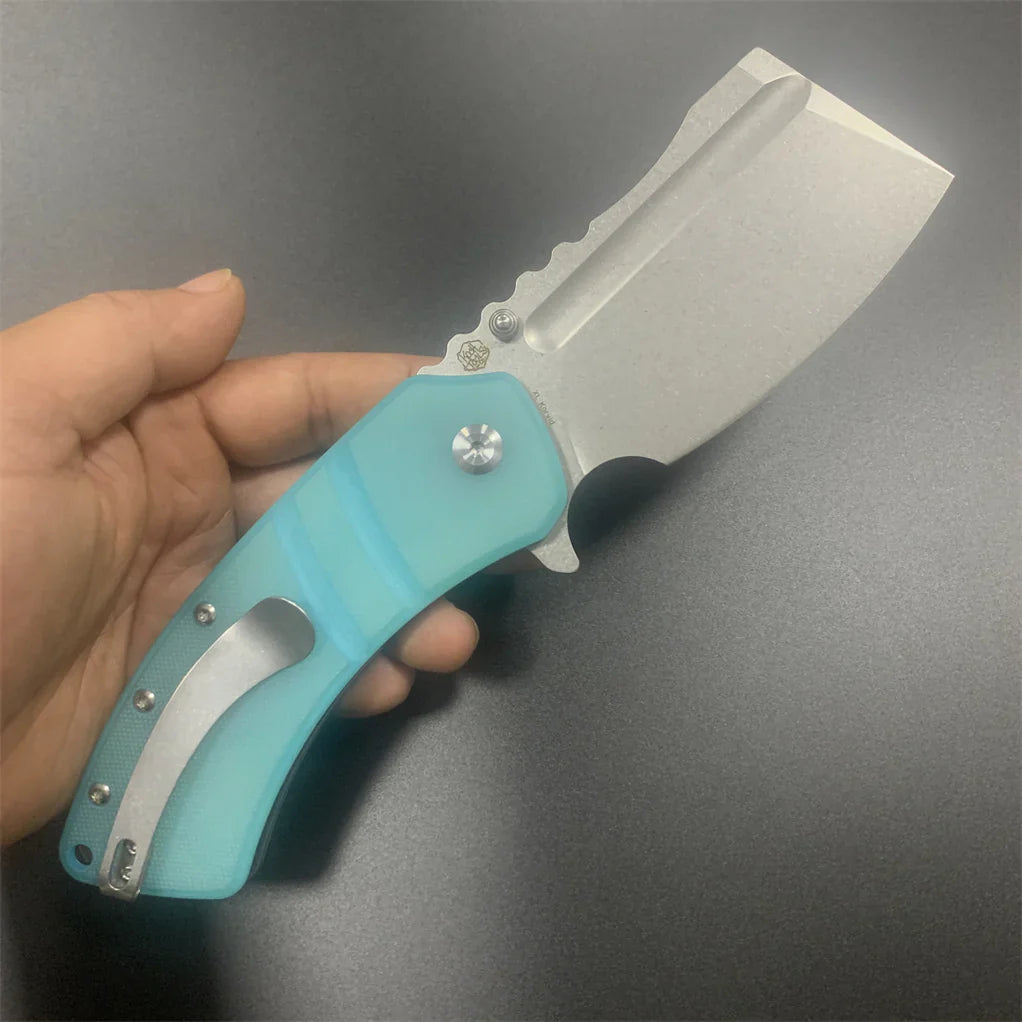 Kansept XL Korvid 3.55" 154CM Tiffany blue G10 T1030A7