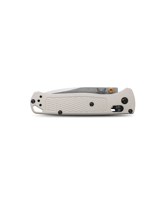 Benchmade Bugout 535-12 – 3.24″ CPM-S30V Stonewash Drop Point EDC Folding Knife, Tan Grivory, AXIS Lock