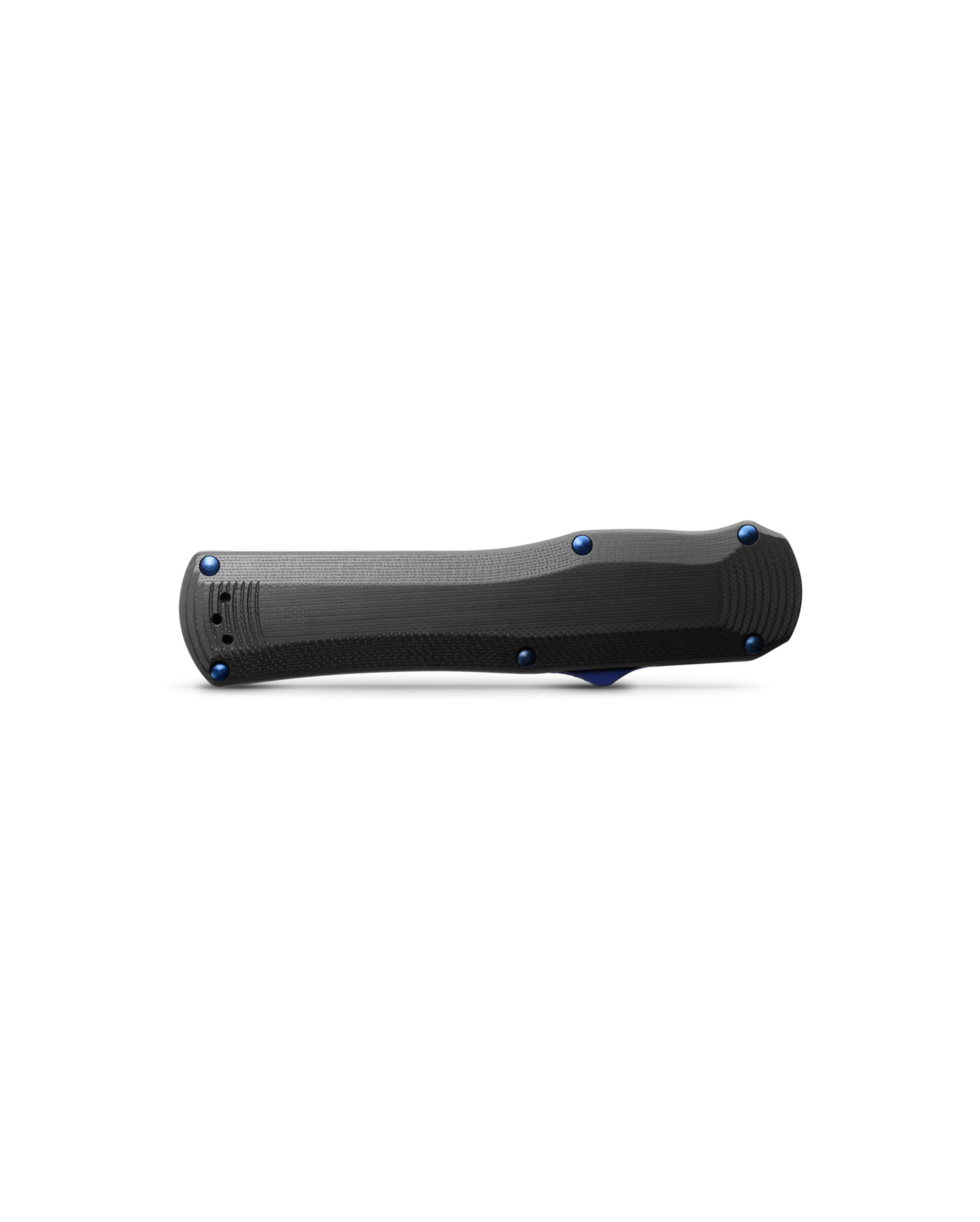 Benchmade 3400BK Autocrat Automatic OTF Knife 3.71in Blade S30V Steel Black G-10 Blue accents