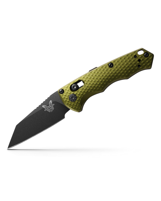 Benchmade AUTO IMMUNITY 2.49" M4 Woodland Green Aluminum Handles 2900BK-2