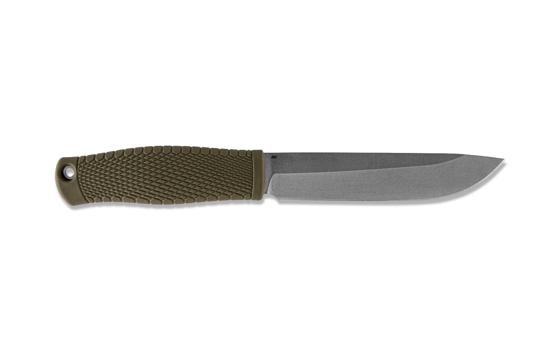 Benchmade 202 Leuku Sami style bushcraft chopping knife blade profile