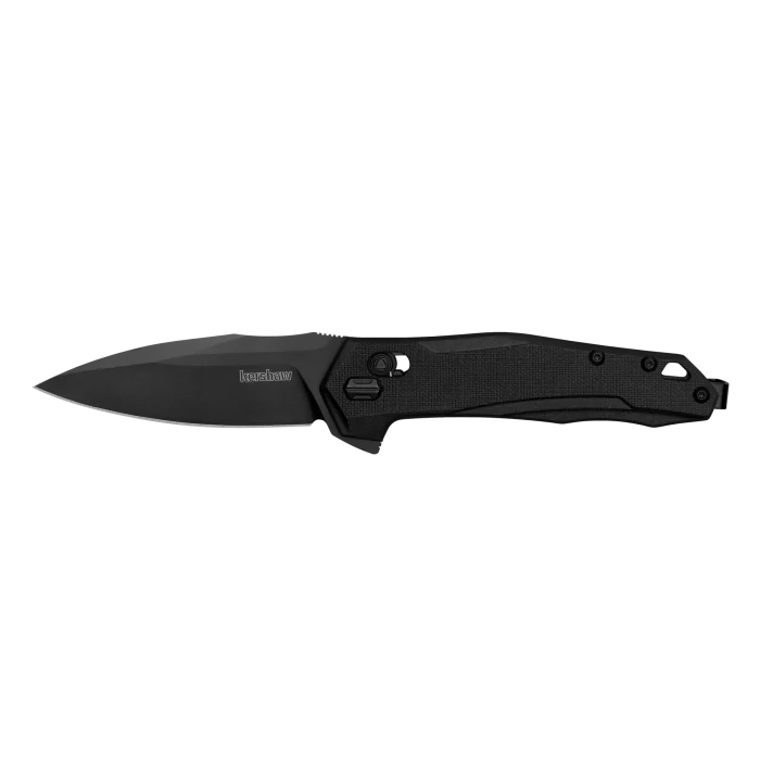 Kershaw Monitor 2041 - DURALOCK 4.25" Black Oxide D2 Black FRN
